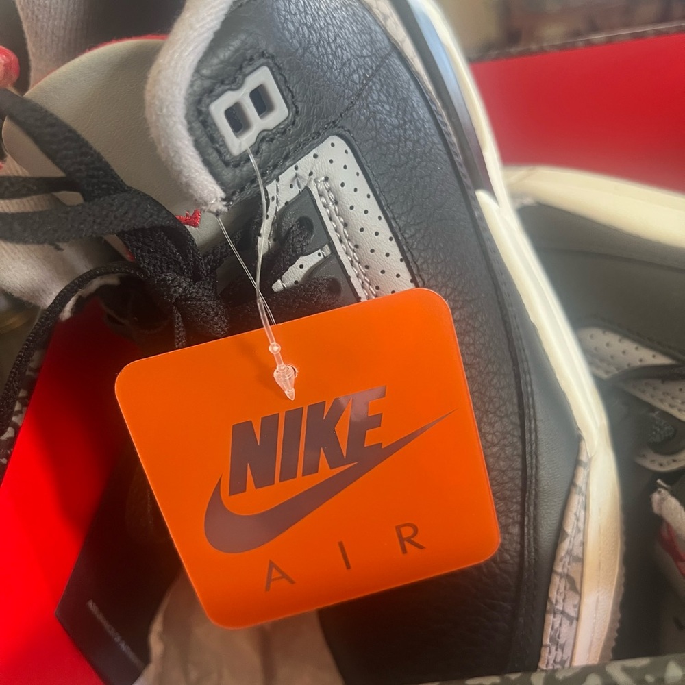 Jordan retro 3 “Black Cement”
